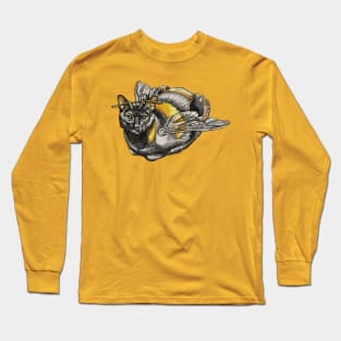 Bumblebee Cat Long Sleeve T-Shirt